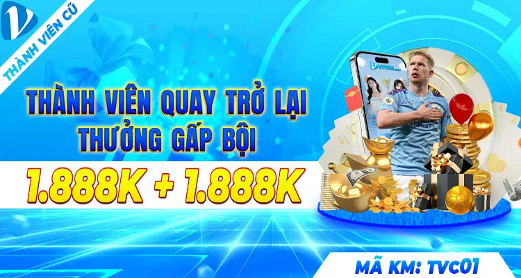 Chào mừng thành viên quay trở lại