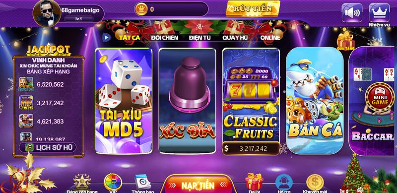 68 game bài - Sân chơi đổi thưởng đẳng cấp vượt thời đại 1 68 game bài đổi thưởng trực tuyến uy tín và chất lượng